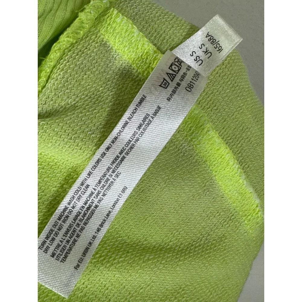 Infinitely Free People Cozy Cool Girl Sleep Tee Oversized Neon Green Women Small - Picture 12 of 16